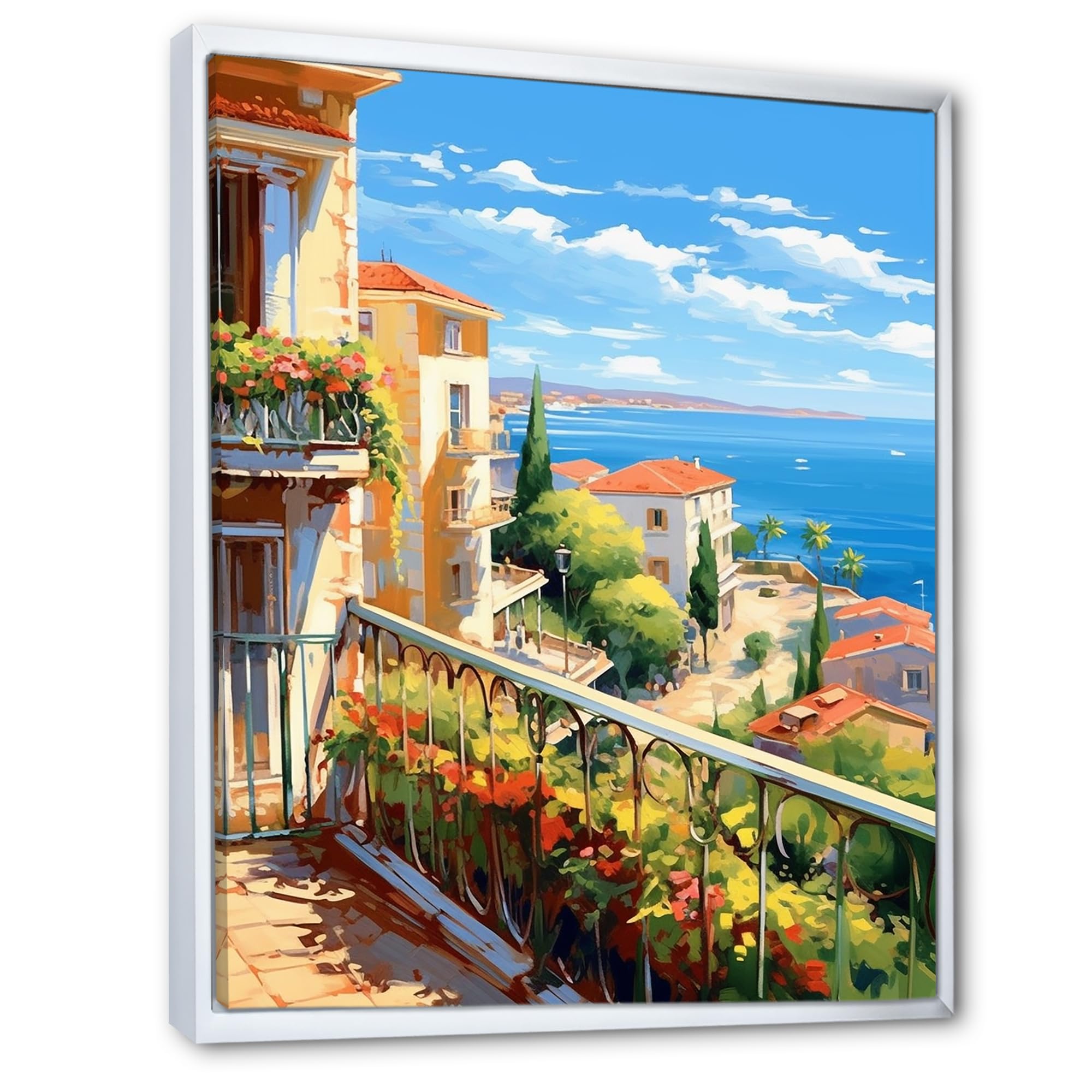 Amazon.com: DesignQ Italy Wall Art, Scenic Views Of Italy, ITALY